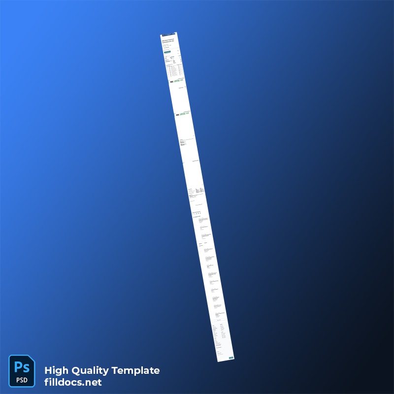 Canada BMO Bank Statement Template in Word and PDF formats