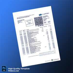 Country_ Bank_Issuer_ Captive Bank Limited Document Type_ Bank Statement Editable Bank Statement Template in Word and PDF format