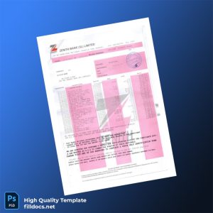 Country_ Bank_Issuer_ Document Type_ Bank Savings Statement Editable Bank Savings Statement Template in Word and PDF formats